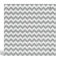 Grey Wht Chevron Aqua Quatrefoil 3 Monogram