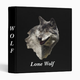 Grey Wolf Binder