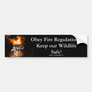 Grey Wolf Bumper Sticker