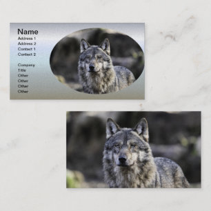 Grey Wolf Business Card