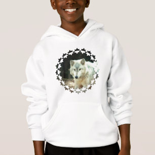 Grey Wolf Children's Hooded Sweatshirt