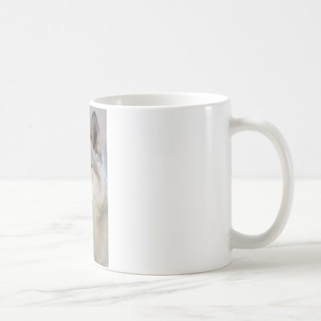 Grey Wolf Coffee Mug (Right)