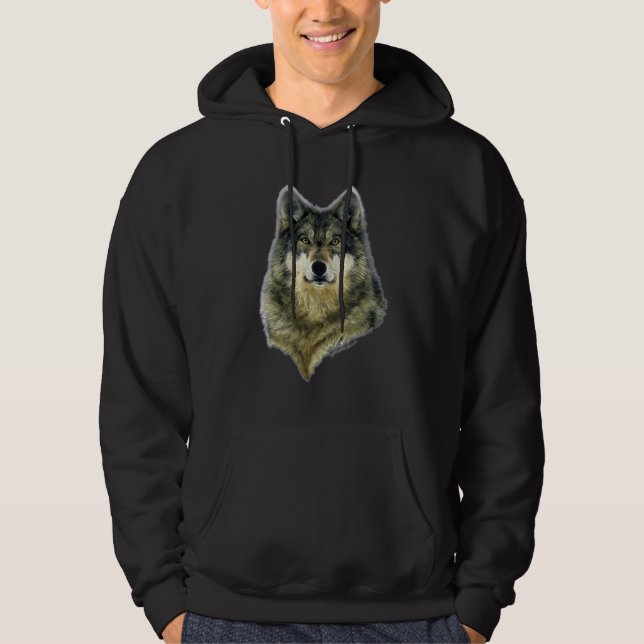 GREY WOLF Collection Hoodie (Front)