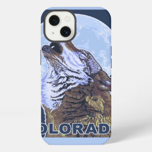 Grey Wolf HowlingColorado iPhone 13 Case
