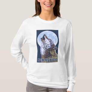Grey Wolf HowlingNew Mexico T-Shirt