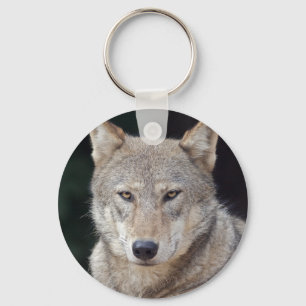 Grey Wolf Keyring
