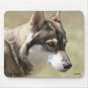 Grey Wolf Mousepad