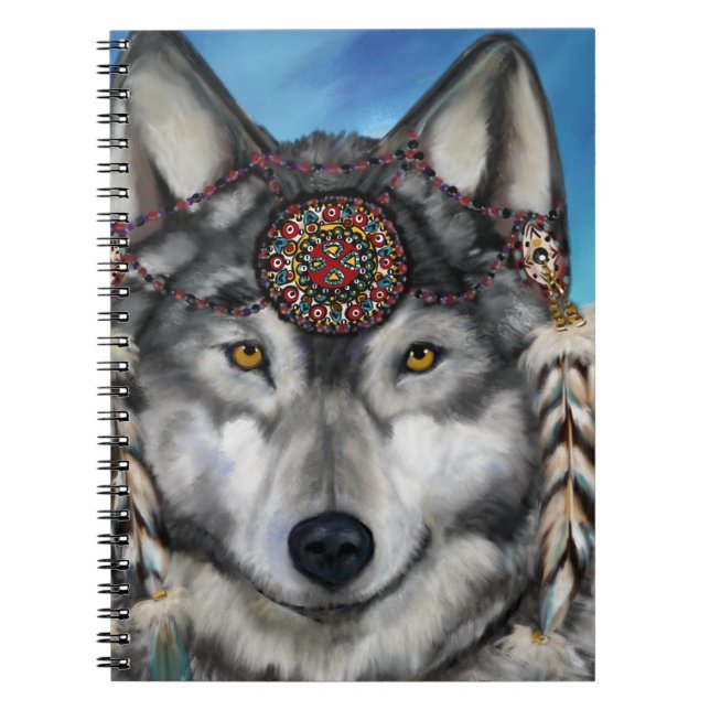 Grey Wolf Notebook (Front)