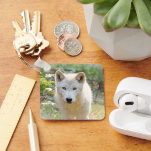 Grey Wolf, Soft Woodland Wildlife Keychain