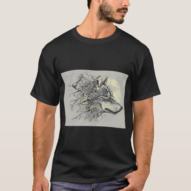 Grey Wolf T-Shirt (Front)