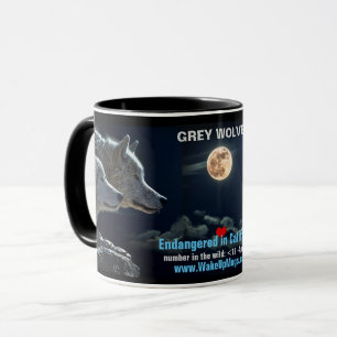 Grey Wolves endangered in California 4/19 ------- Mug