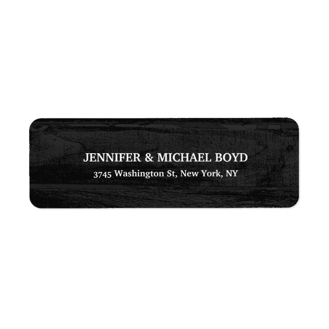 Grey Wood Unique Retro Style Classical Sheet (Front)