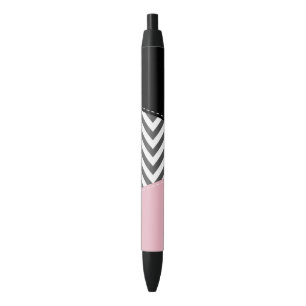Grey Zigzag, Grey Chevron, Zigzag Pattern, Pink Black Ink Pen