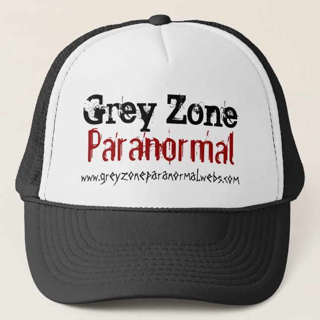 Grey Zone Paranormal Trucker Hat (Front)