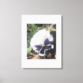 greyforaday White Floral Print
