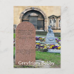 Greyfriars Bobby, Edinburgh Postcard