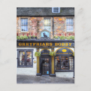 Greyfriars Bobby Pub Edinburgh Postcard