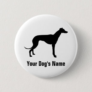 Greyhound グレイハウンド 2 inch round button