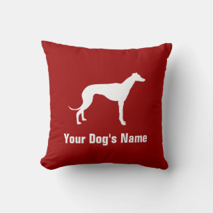 Greyhound グレイハウンド throw pillow