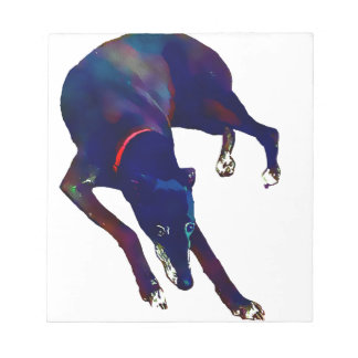 Greyhound Art Notepad