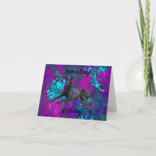 Greyhound Avoir une carte d'anniversaire Greyt