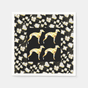 GREYHOUND BLING NAPKIN