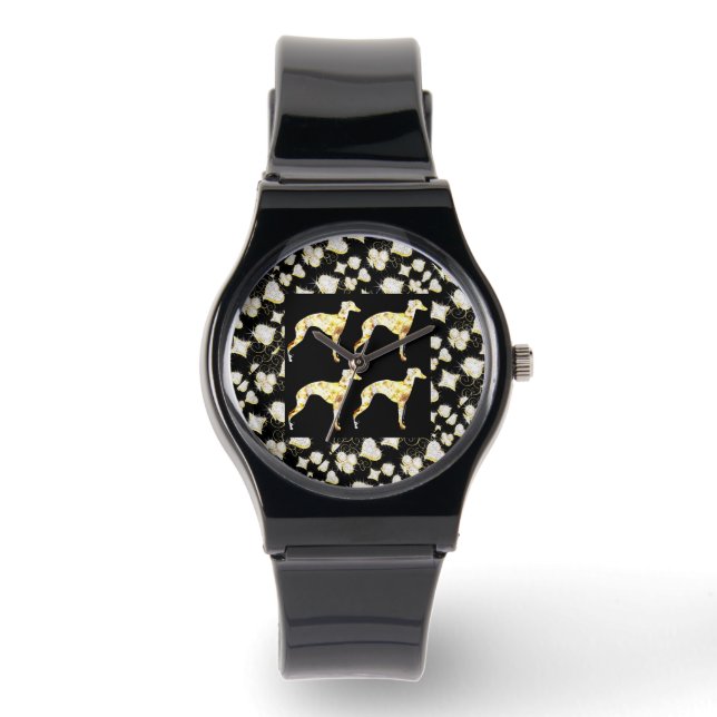 GREYHOUND BLING WATCH (Front)