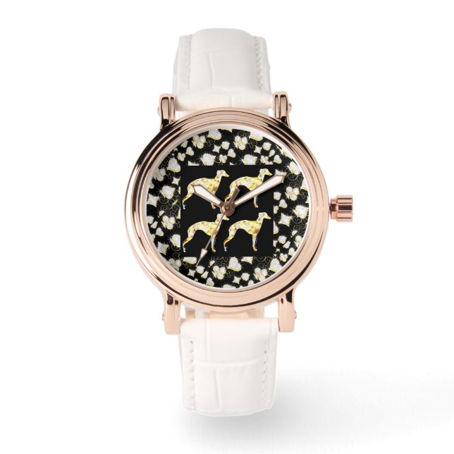 GREYHOUND BLING WATCH (Front)