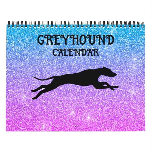 "Greyhound"  Calendar (Cover)