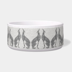 Greyhound Ceramic Pet Bowl