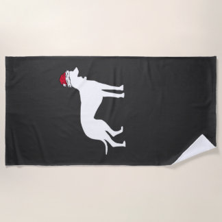 Greyhound Christmas Essential T-Shirt Beach Towel