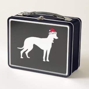 Greyhound Christmas Essential T-Shirt Metal Lunch Box