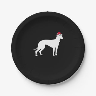 Greyhound Christmas Essential T-Shirt Paper Plate