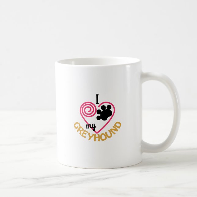 Greyhound Coffee Mug (Right)