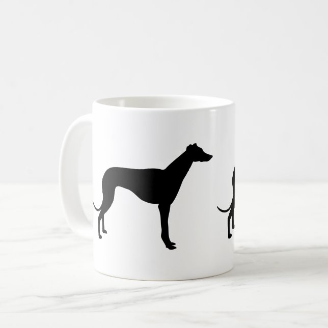 Greyhound Coffee Mug (Front Left)