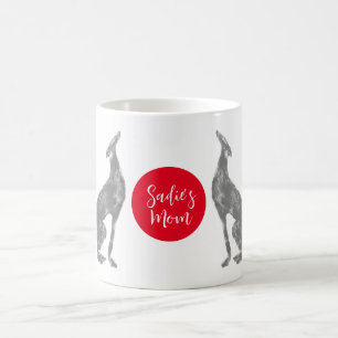 Greyhound Design for Mom Coffee Mug