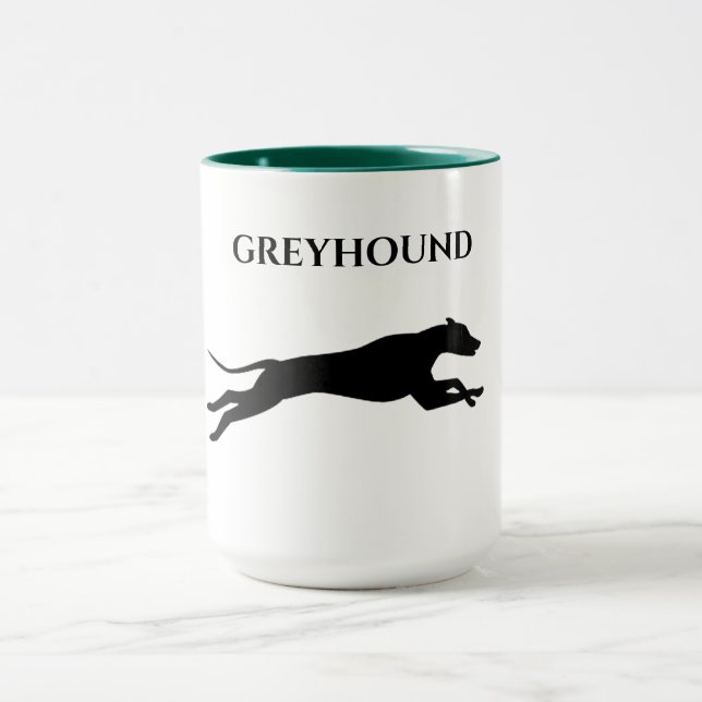 Greyhound deux mug toniques. (Centre)