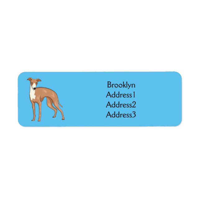 Greyhound dog (Devant)