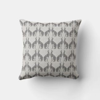 Greyhound Dog Home Decor Throw Pillow