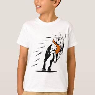 greyhound dog racing retro T-Shirt