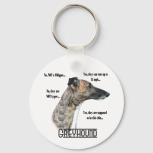 Greyhound FAQ Keychain