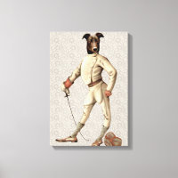 Greyhound Fencer in Cream Full