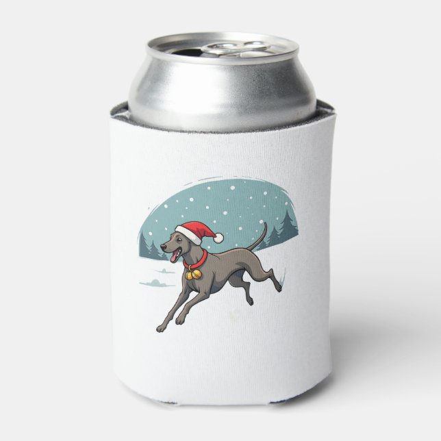 Greyhound Festive Sprint Can Cooler (Can Front)