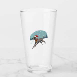 Greyhound Festive Sprint Glass