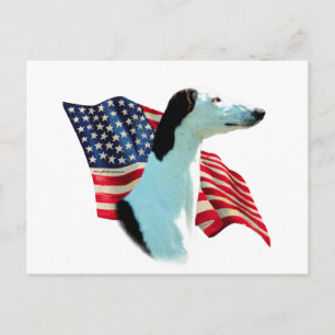 Greyhound Flag Postcard