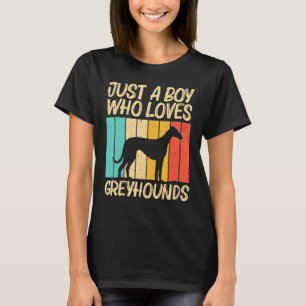 Greyhound For Boys Kids Italian Greyhound Rescue D T-Shirt