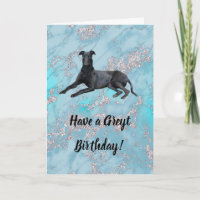Greyhound Have a Greyt Birthday