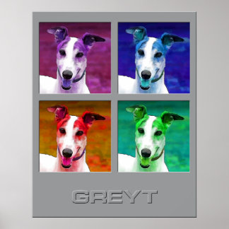 Greyhound Homage to Poster