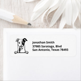 GREYHOUND   Image on Return Address