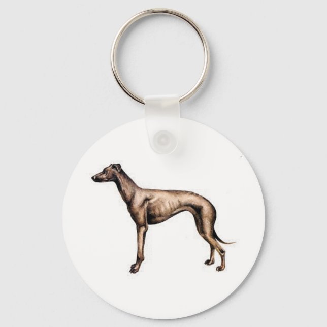 Greyhound Keychain (Front)
